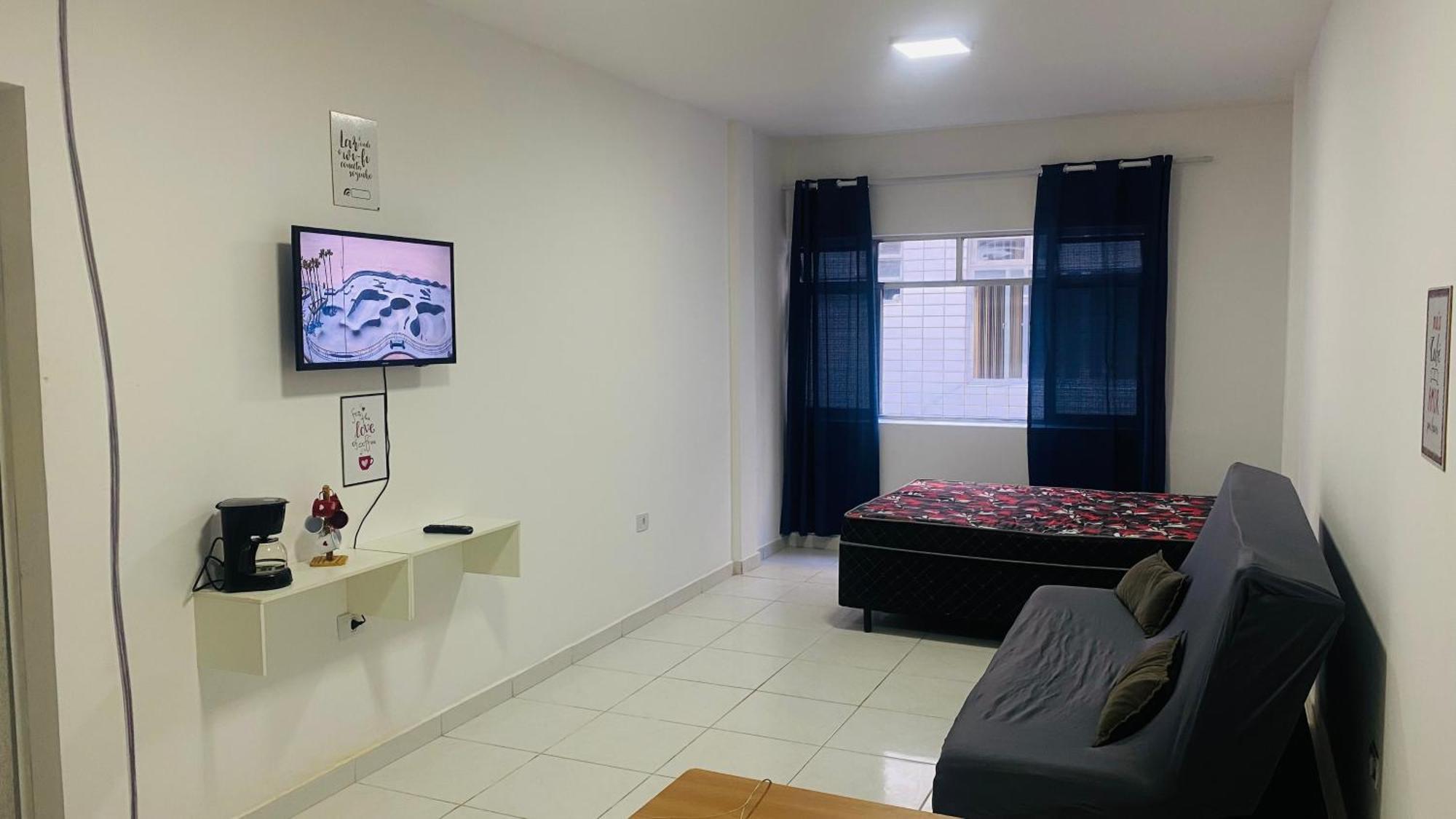 Apartamento Kit Net Pe Na Areia Praia Grande  Exterior photo
